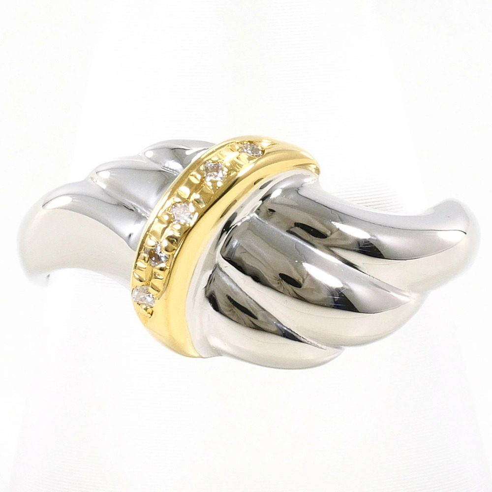 VINTAGE 18k Gold Diamond Ring